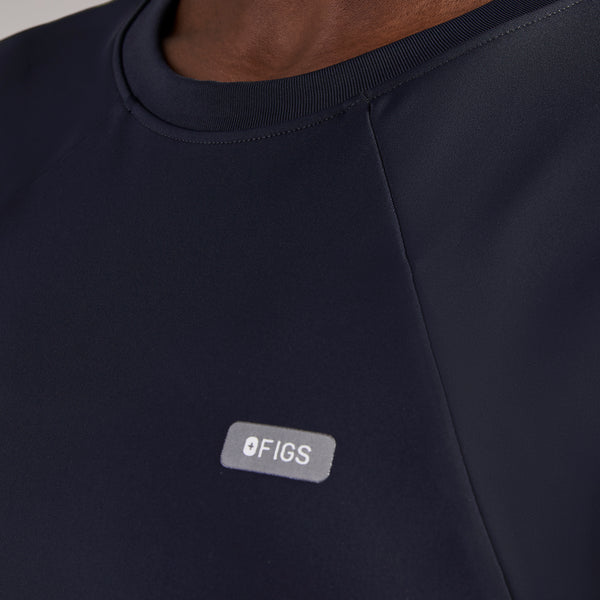 women's Navy Alice FORMx™ Slim Crewneck - Scrub Top