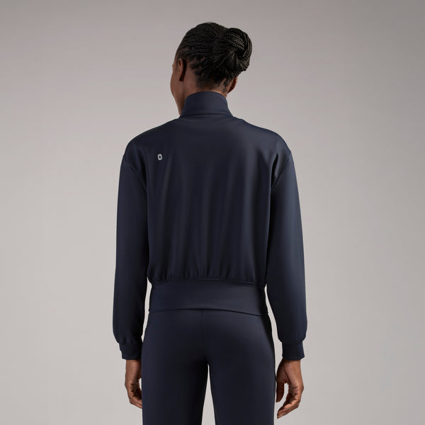 women's Navy Labelle FORMx Bomber -  Scrub Jacket™