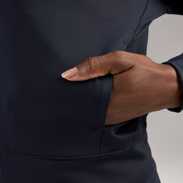 women's Navy Labelle FORMx Bomber -  Scrub Jacket™