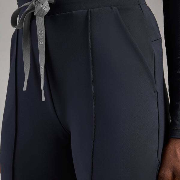 women's Navy High Waisted Piedra FORMx™ Straight Leg - Scrub Pant