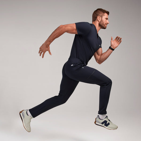 men's Navy Pierre FORMx Slim Tapered - Short Scrub Pant™