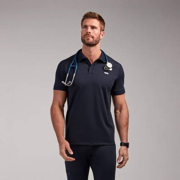men's Navy Rocco FORMx™ Polo - Scrub Top