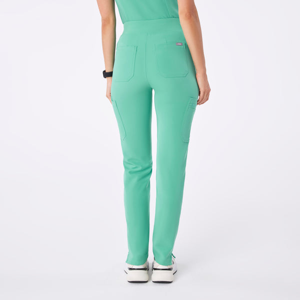 women's Surgical Green High Waisted Yola - Tall Skinny Scrub Pant™
