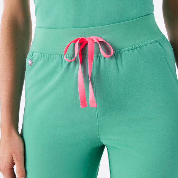 women's Surgical Green High Waisted Zamora - Tall Jogger Scrub Pant™