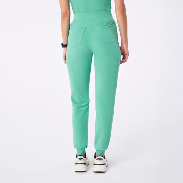 women's Surgical Green High Waisted Zamora - Tall Jogger Scrub Pant™