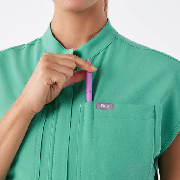 women's Surgical Green Rafaela Cargo Jogger - ScrubJumpsuit™