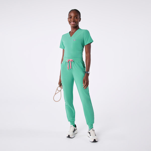 women's Surgical Green Zamora - Tall Jogger Scrub Pant™