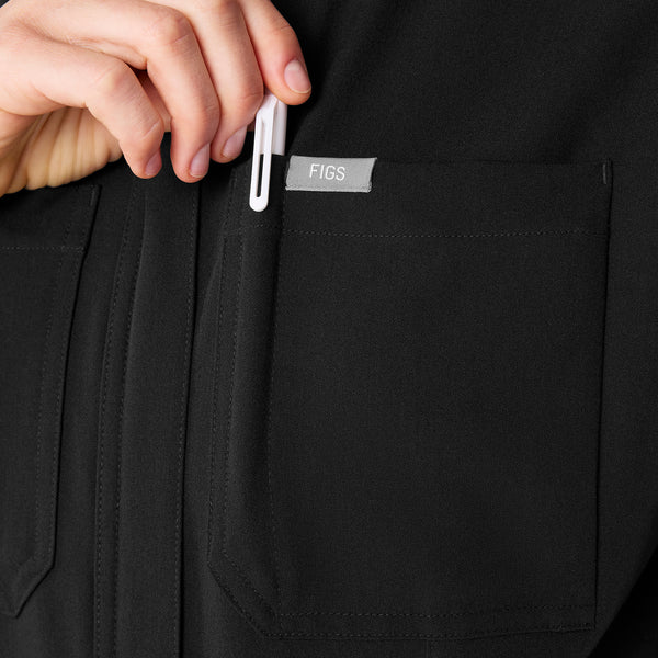 women's Black Rafaela Cargo Jogger - ScrubJumpsuit™