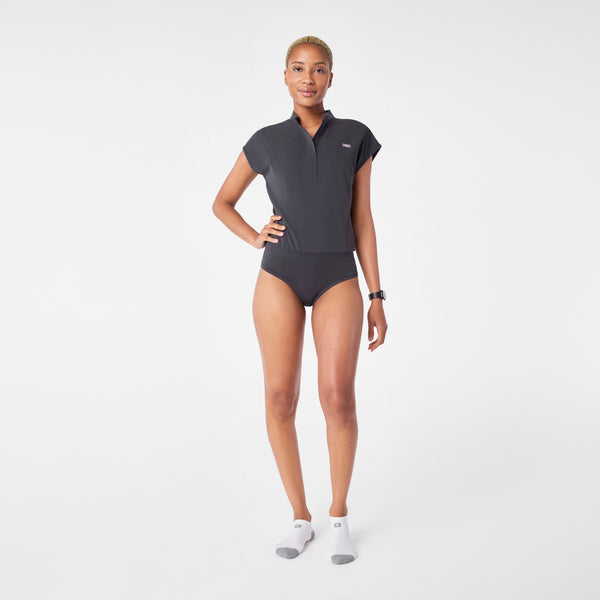 women's Charcoal Rafaela Scrubbodysuit™
