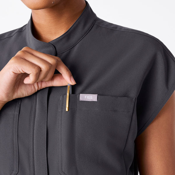 women's Charcoal Rafaela Cargo Jogger - ScrubJumpsuit™