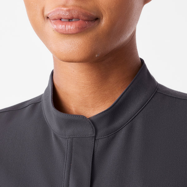 women's Charcoal Rafaela Wide Leg - Tall ScrubJumpsuit™