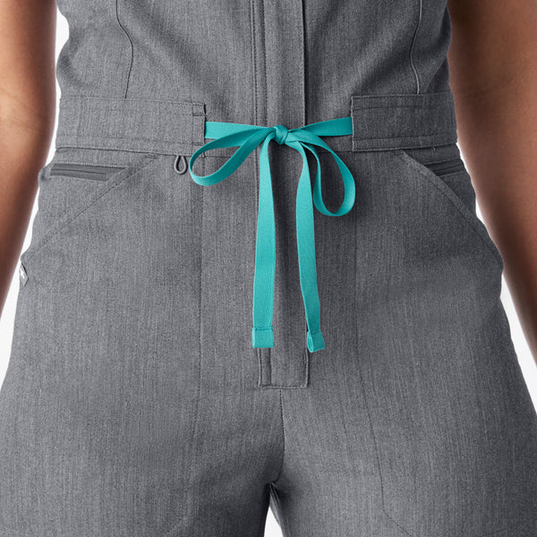 women's Graphite Rafaela Wide Leg - Tall ScrubJumpsuit™