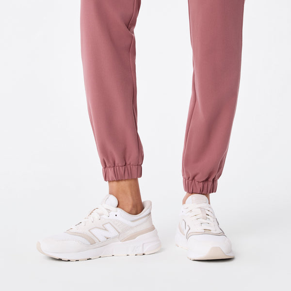 women's Mauve Rafaela Cargo Jogger - Petite ScrubJumpsuit™