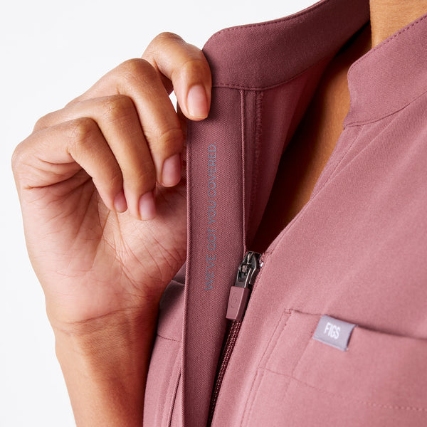 women's Mauve Rafaela Wide Leg - ScrubJumpsuit™