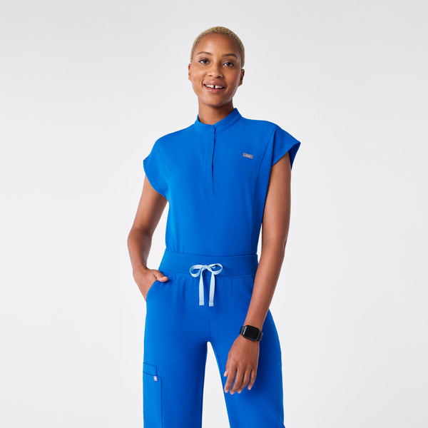 women's Royal Blue Rafaela Scrubbodysuit™