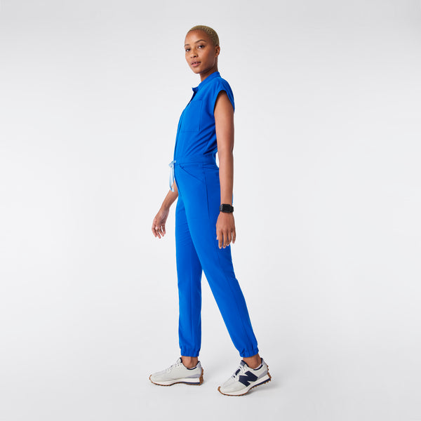 women's Royal Blue Rafaela Cargo Jogger - Tall ScrubJumpsuit™