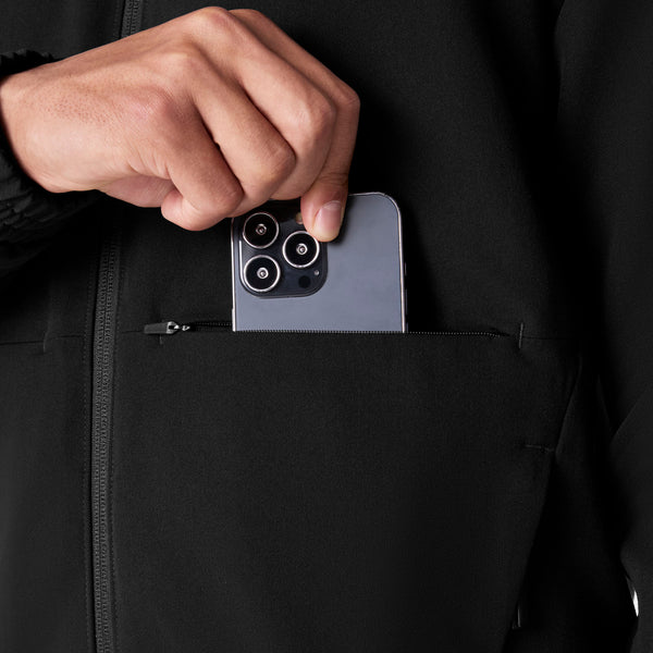 men's Black Cobaki -  Scrub Jacket