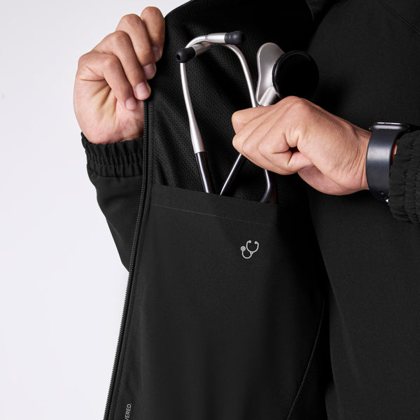 men's Black Cobaki -  Scrub Jacket