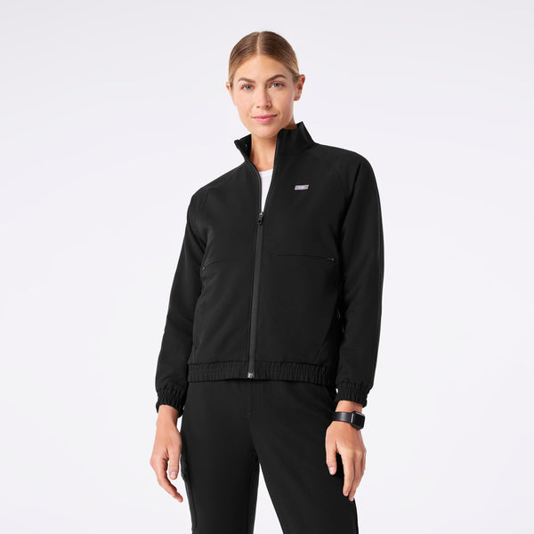 women's Black Sydney -  Scrub Jacket