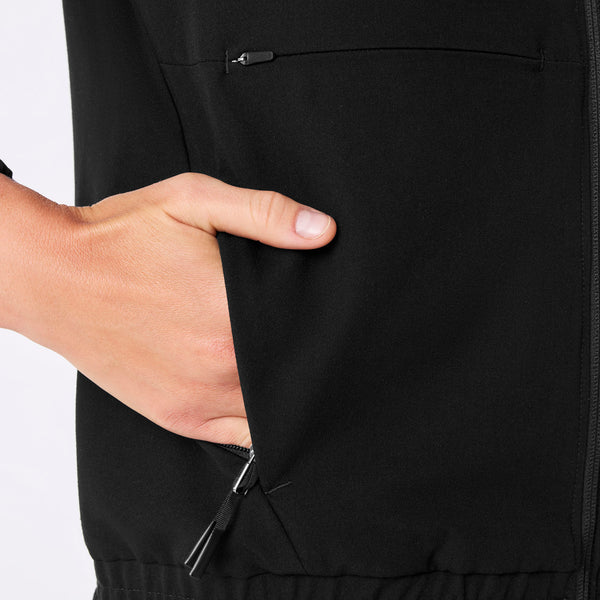 women's Black Sydney -  Scrub Jacket