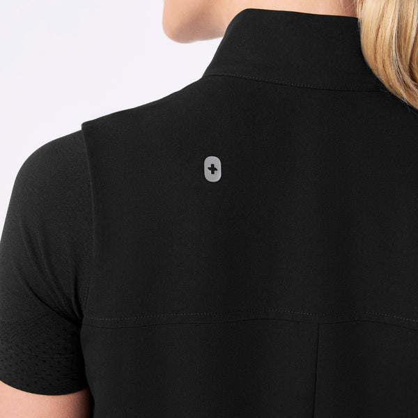 women's Black Sydney Vest