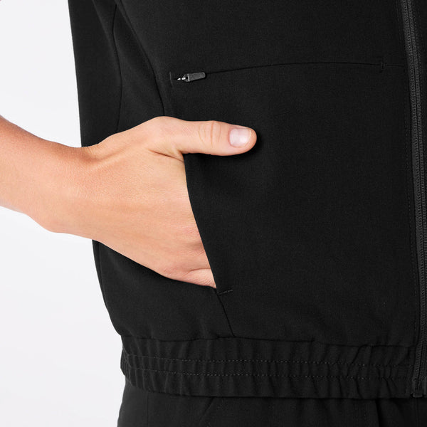 women's Black Sydney Vest
