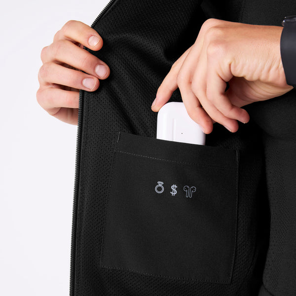 women's Black Sydney Vest