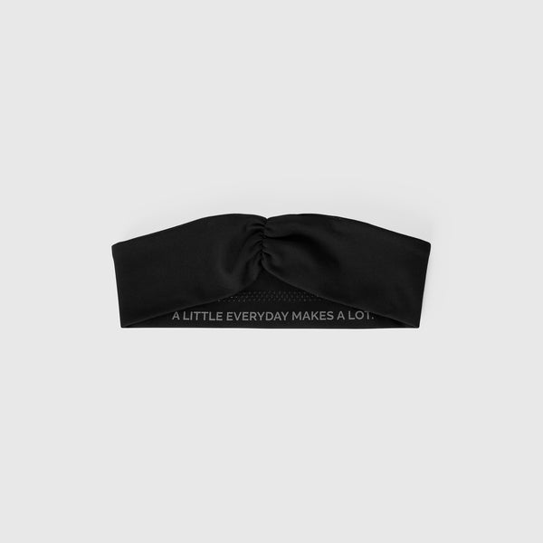 Black Cinched Headband