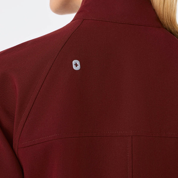 women's Burgundy Sydney -  Scrub Jacket