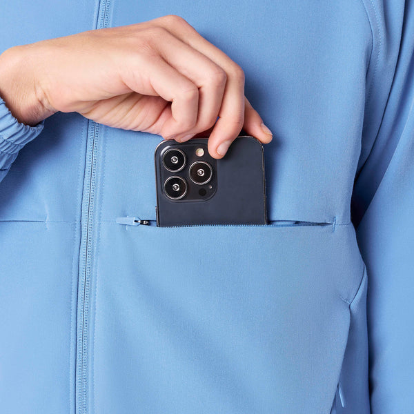 women's Ceil Blue Sydney -  Scrub Jacket