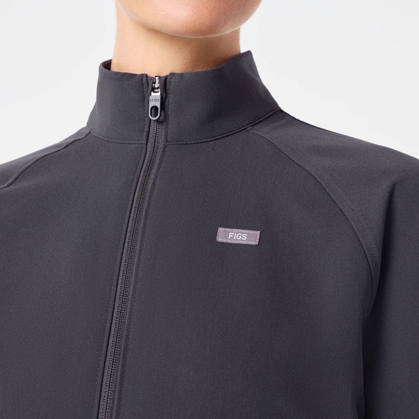 women's Charcoal Sydney -  Scrub Jacket