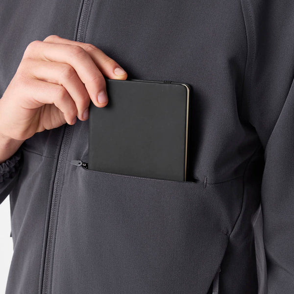 women's Charcoal Sydney -  Scrub Jacket