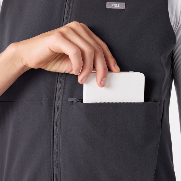 women's Charcoal Sydney Vest