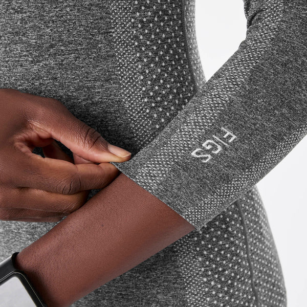 women's Graphite Salta Seamless - ¾ Sleeve Underscrub