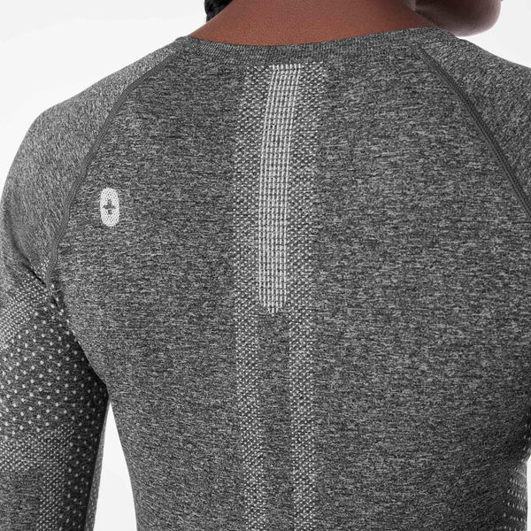 women's Graphite Salta Seamless - ¾ Sleeve Underscrub