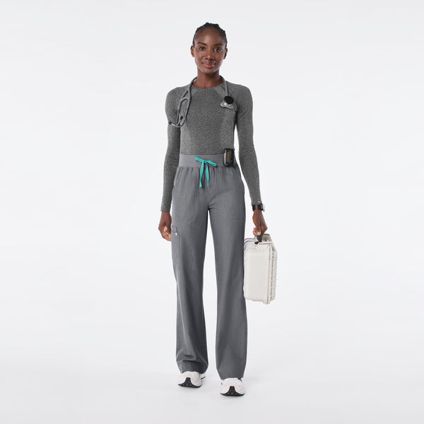 women's Graphite Salta Seamless Cropped - Longsleeve Underscrub