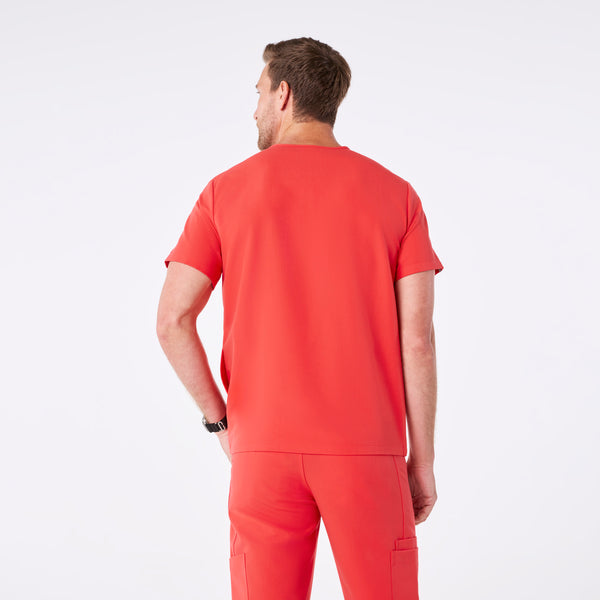 men's Hibiscus Chisec - Three-Pocket Scrub Top™