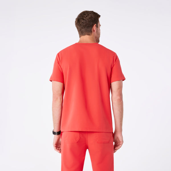 men's Hibiscus Leon - Three-Pocket Scrub Top™