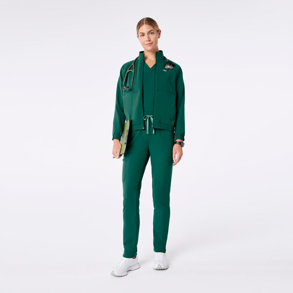 women's Hunter Green Sydney -  Scrub Jacket