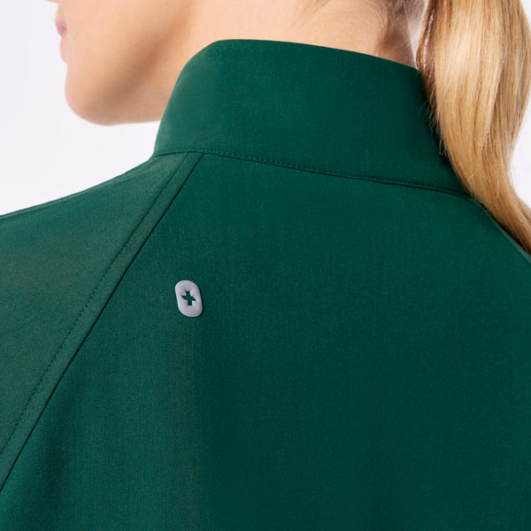 women's Hunter Green Sydney -  Scrub Jacket