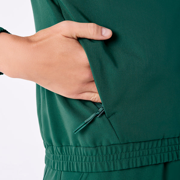 women's Hunter Green Sydney -  Scrub Jacket