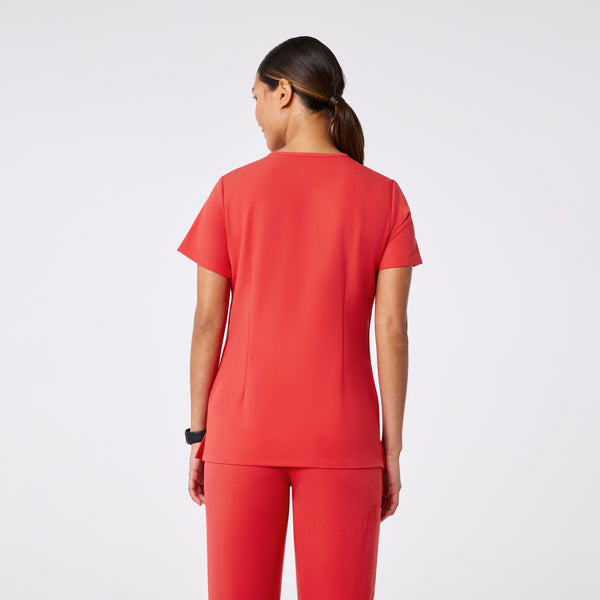 women's Hibiscus Casma - Three-Pocket Scrub Top™