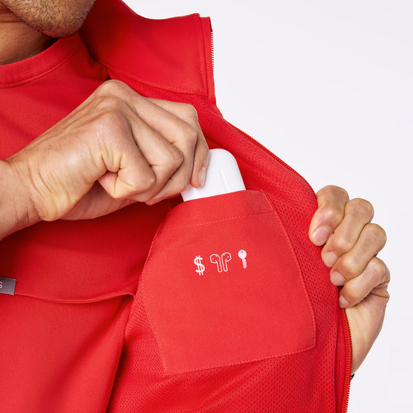 men's Hibiscus Cobaki -  Scrub Jacket