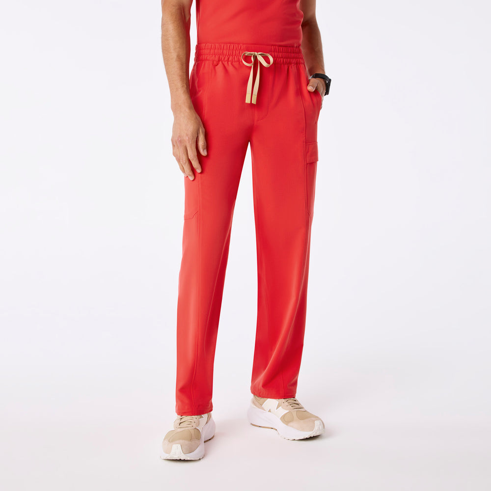men's Hibiscus Frias - Short Straight-Leg Scrub Pant