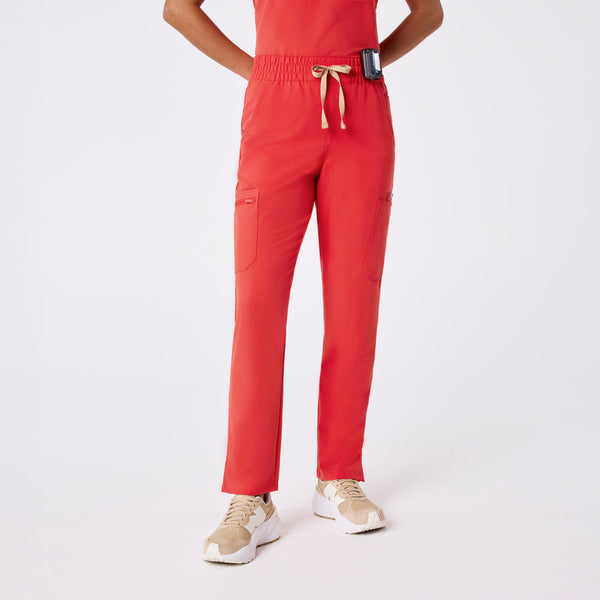 Women's Hibiscus Dowa High-Rise Straight-Leg - Tall Scrub Pant