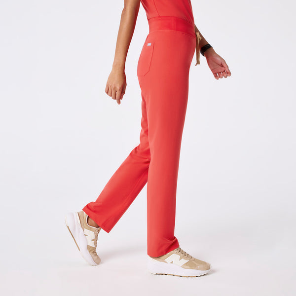 women's Hibiscus High Waisted Livingston - Petite Basic Scrub Pant™