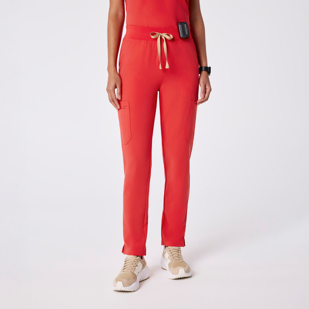 women's Hibiscus High Waisted Yola - Petite Skinny Scrub Pant™