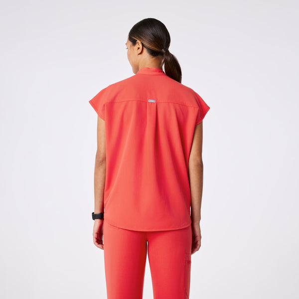 women's Hibiscus Rafaela - Oversized Scrub Top™