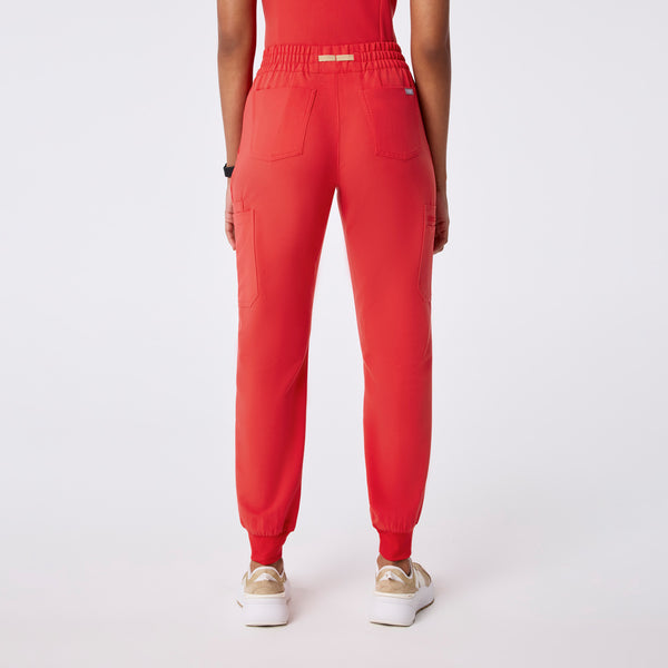 women's Hibiscus Uman Relaxed - Jogger Scrub Pant