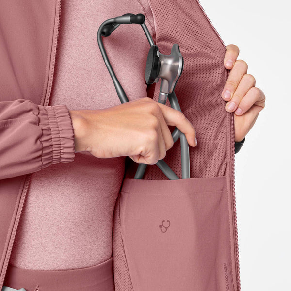 women's Mauve Sydney -  Scrub Jacket